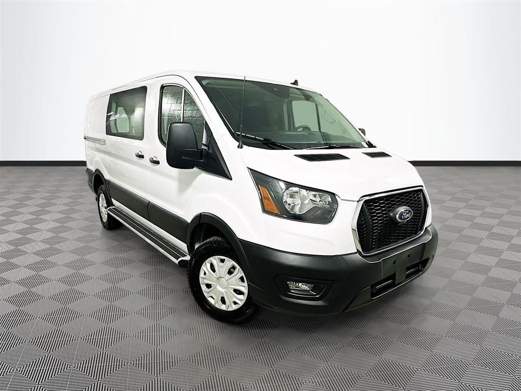2024 Ford Transit-250 Base in Oxford White — front three-quarter view