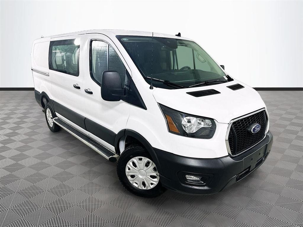 2025 Ford Transit-250 Base in Oxford White — front three-quarter view