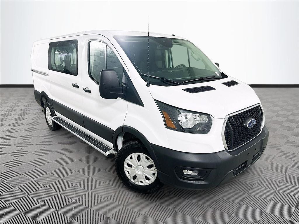 2025 Ford Transit-250 Base in Oxford White — front three-quarter view