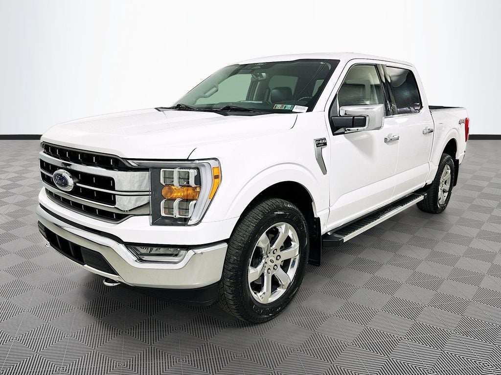 2022 Ford F-150 — rear three-quarter view