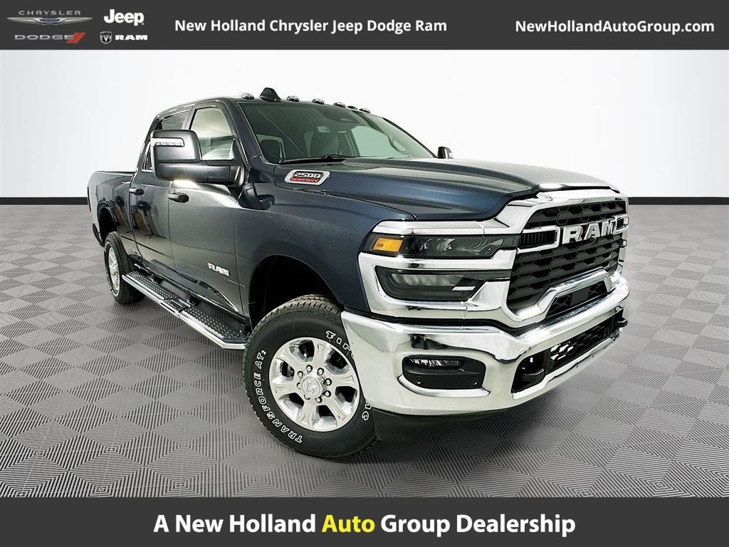 2026 RAM 2500 Big Horn in Forged Blue Metallic Exterior Paint — front three-quarter view
