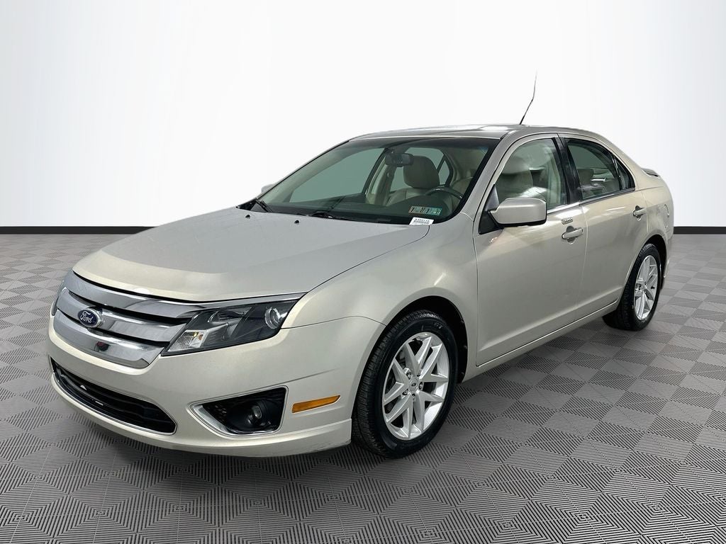 2010 Ford Fusion — rear three-quarter view