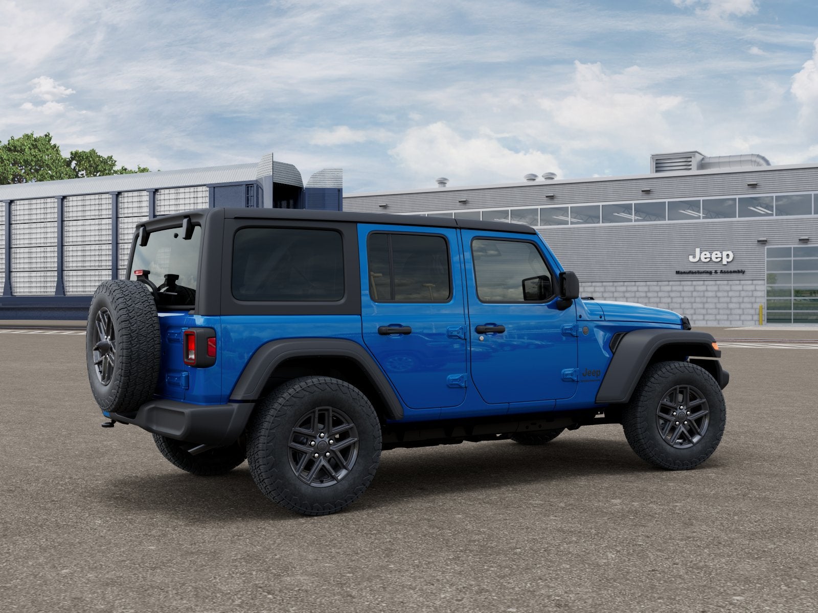 2026 Jeep Wrangler — side profile view